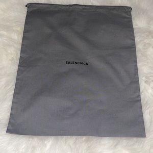 Gray BALENCIAGA duster bag